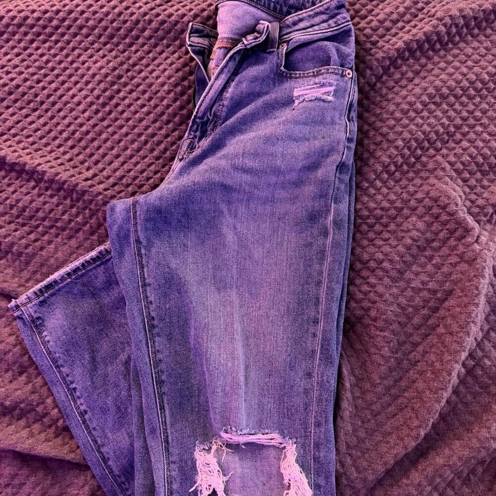 American-eagle Women's Blue and Navy Jeans